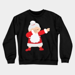 Dabbing Mrs Claus Crewneck Sweatshirt